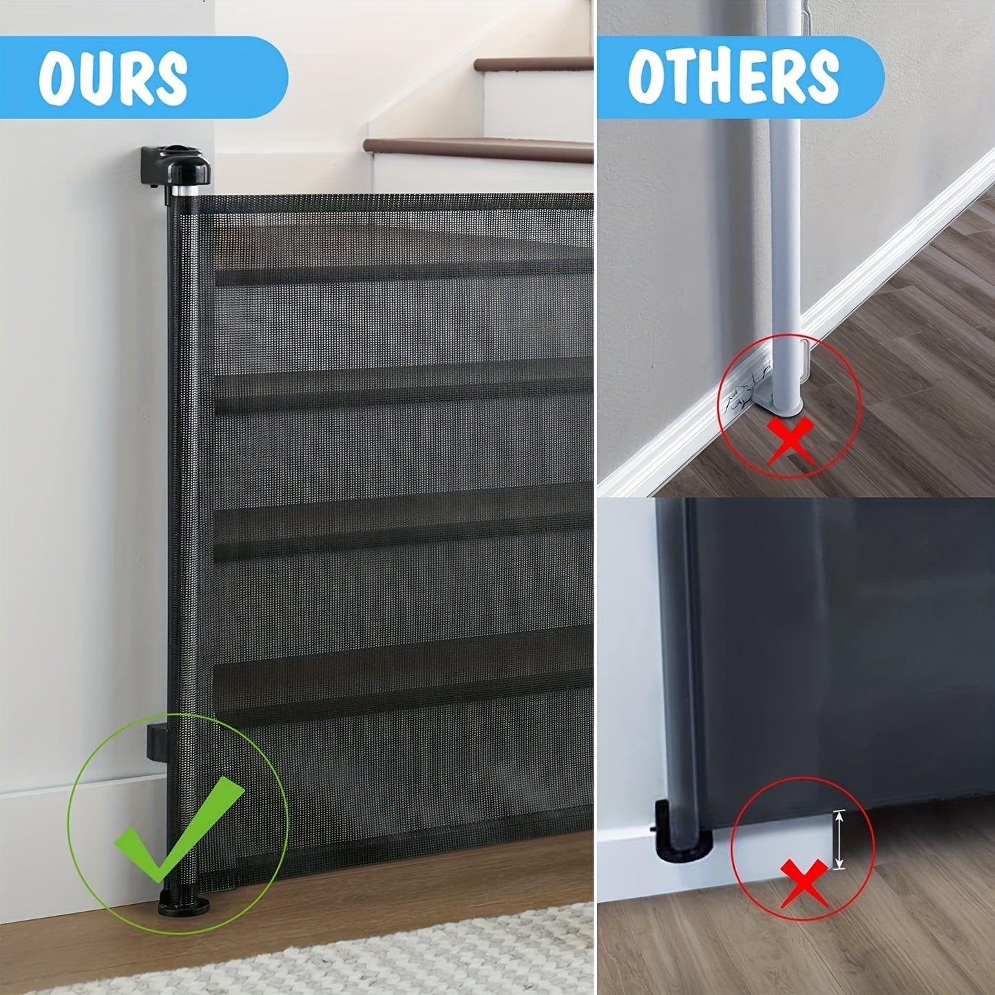 Retractable Baby & Pet Safety Gate