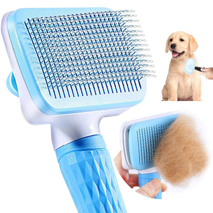 Push Clean De-Shedding Pet Brush