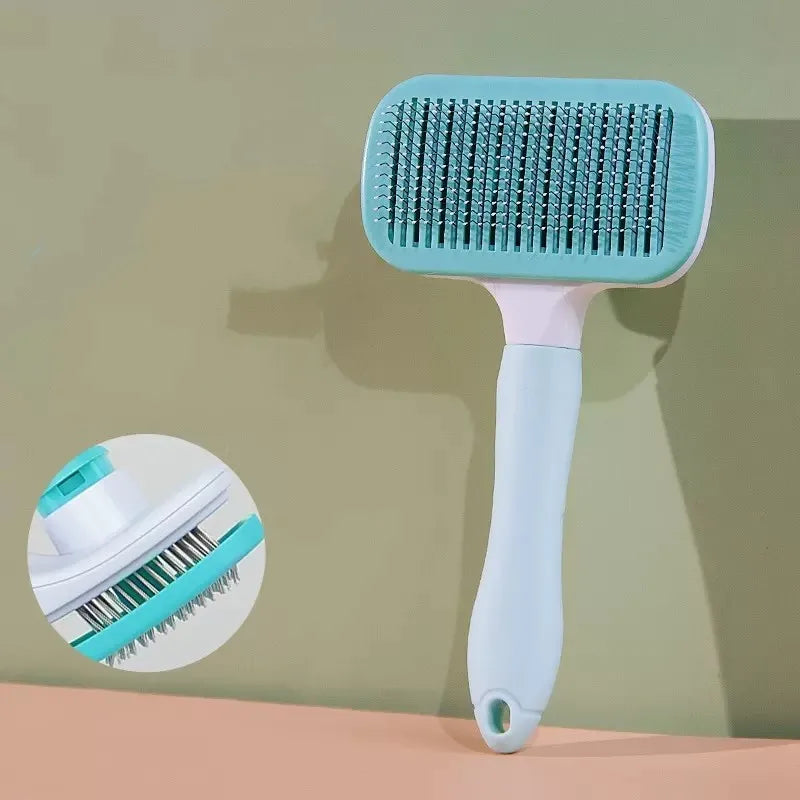 Push Clean De-Shedding Pet Brush