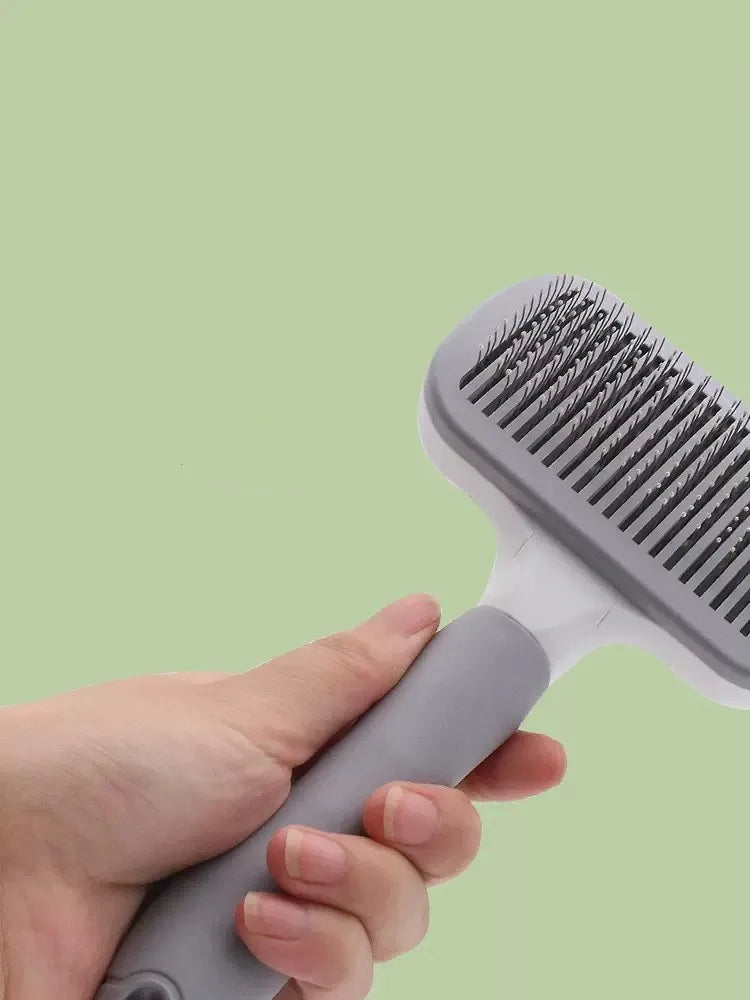 Push Clean De-Shedding Pet Brush