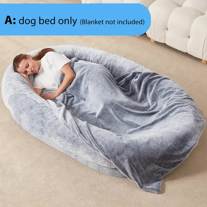 The FewBeds Human Dog Bed