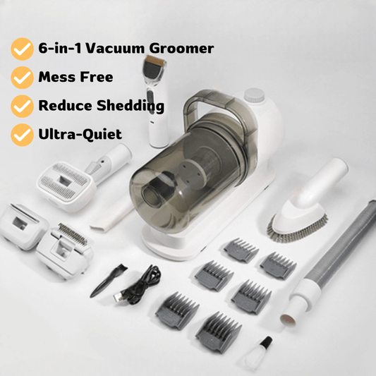 HQpet™ 6 in 1 Vacuum Groomer
