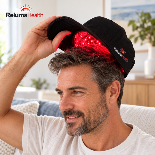 RelumaHealth Red Light Therapy Cap — RelumaHealth branded product image