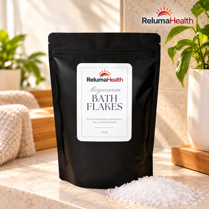 RelumaHealth Magnesium Bath Flakes — RelumaHealth branded product image