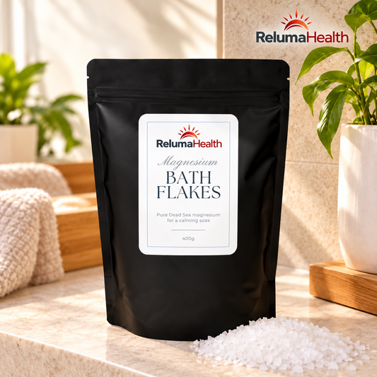 RelumaHealth Magnesium Bath Flakes — RelumaHealth branded product image
