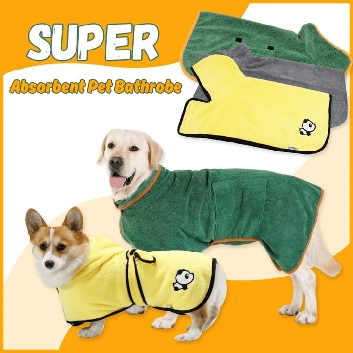 🌲Christmas Hot Sale 49% OFF🔥Super absorbent pet bathrobe