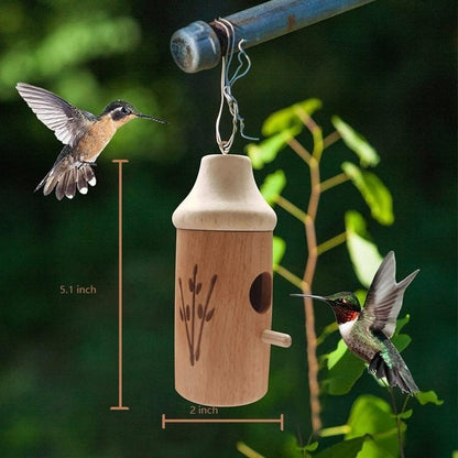 Last Day Sale 70% OFF💕Wooden Hummingbird House-Gift for Nature Lovers