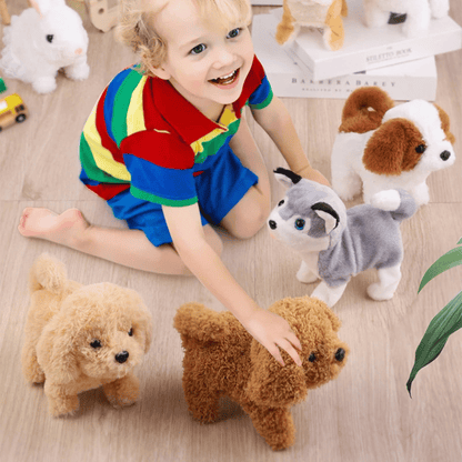 (🎁2023-Christmas Hot Sale🎁)Plush Puppy Toy Electronic Interactive Pet Dog - BUY 2 FREE SHIPPING