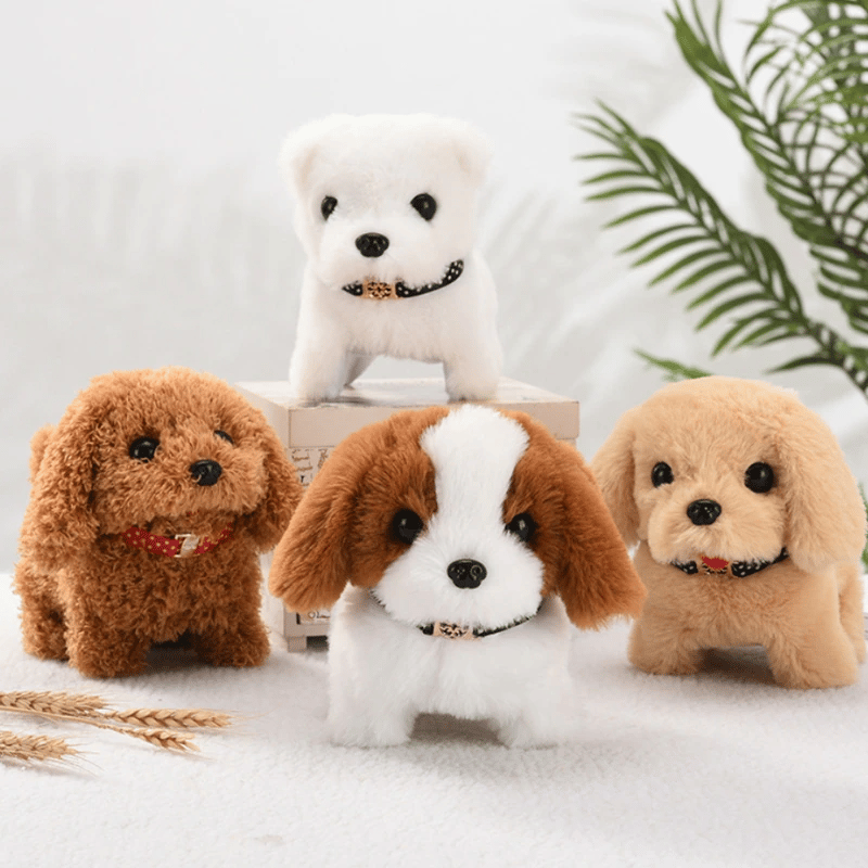 (🎁2023-Christmas Hot Sale🎁)Plush Puppy Toy Electronic Interactive Pet Dog - BUY 2 FREE SHIPPING