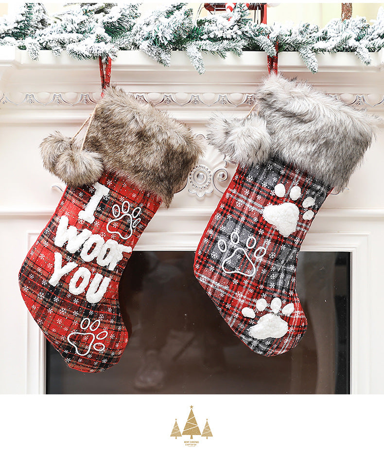 20 Inches Christmas Stockings ,Super Soft Christmas Stockings Large for Christmas Holiday Xmas Gift