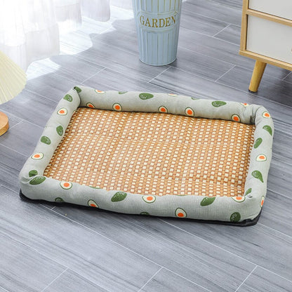 Pets Like Me - Washable Rattan Mat For Pets