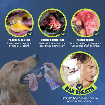 🔥BUY 1 GET 1 FREE!!🔥Teeth Cleaning Spray for Dogs & Cats