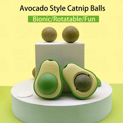 Avocado Style Catnip Ball