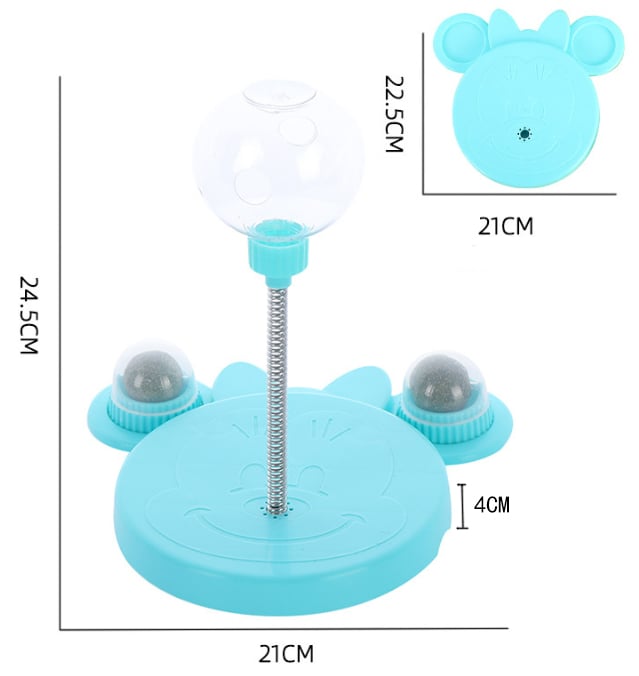 (🎅VENTE DÉBUT DE NOËL - 48 % DE RÉDUCTION) Jouet de mangeoire pour animaux de compagnie avec boule de friandises qui fuit 