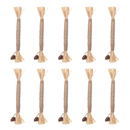 🔥Buy 2 Free 1 (3PCS)🔥Natural Silvervine Stick Cat Chew Toy