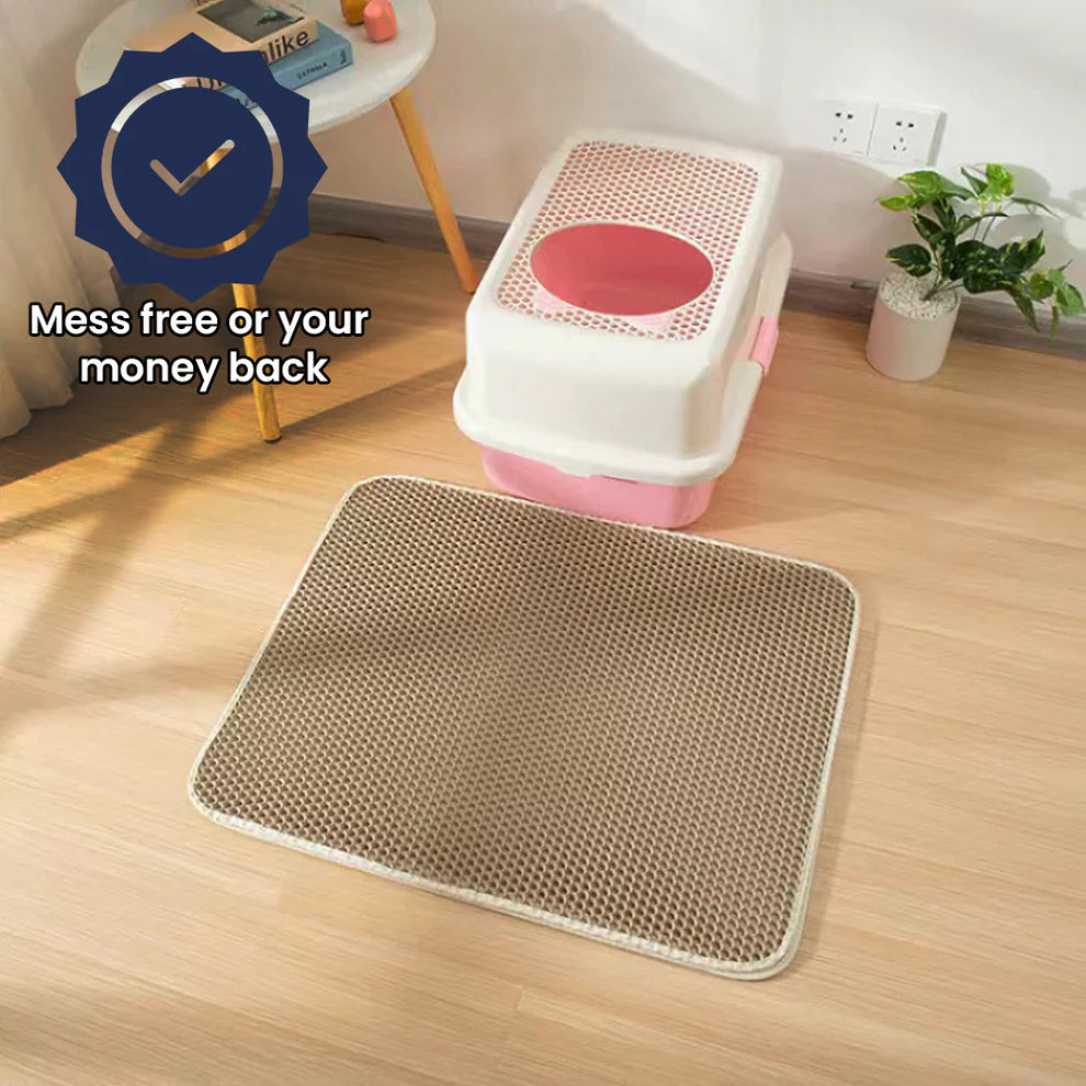 hqpet® Tapis de litière pour chat