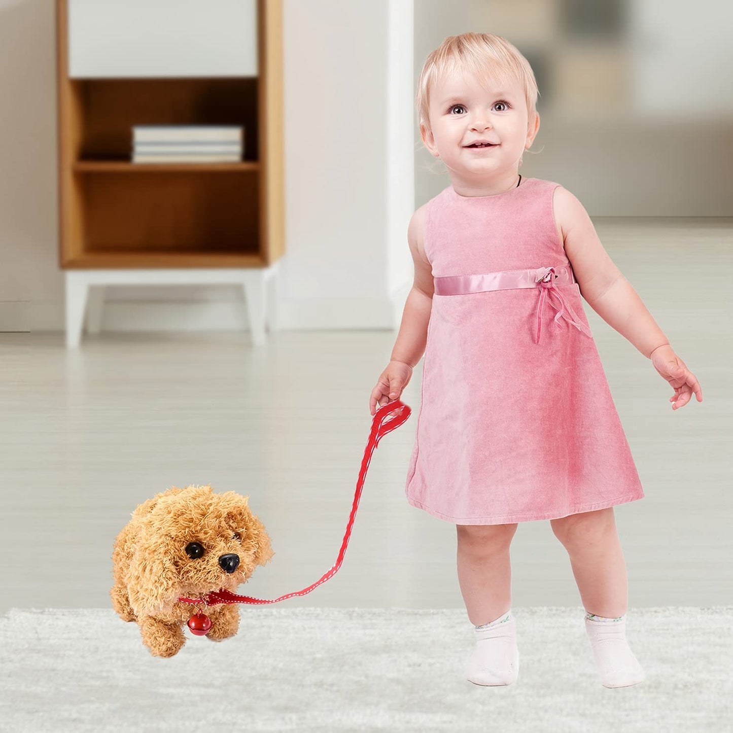 (🎁2023-Christmas Hot Sale🎁)Plush Puppy Toy Electronic Interactive Pet Dog - BUY 2 FREE SHIPPING