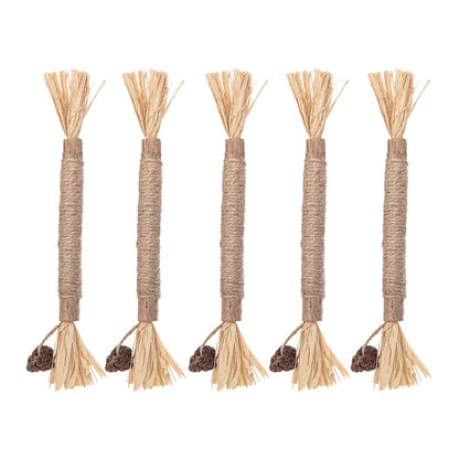 🔥Kaufen Sie 2 gratis 1 (3 Stück)🔥Natürliches Silvervine Stick-Kauspielzeug für Katzen 