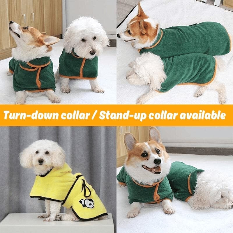 🌲Christmas Hot Sale 49% OFF🔥Super absorbent pet bathrobe