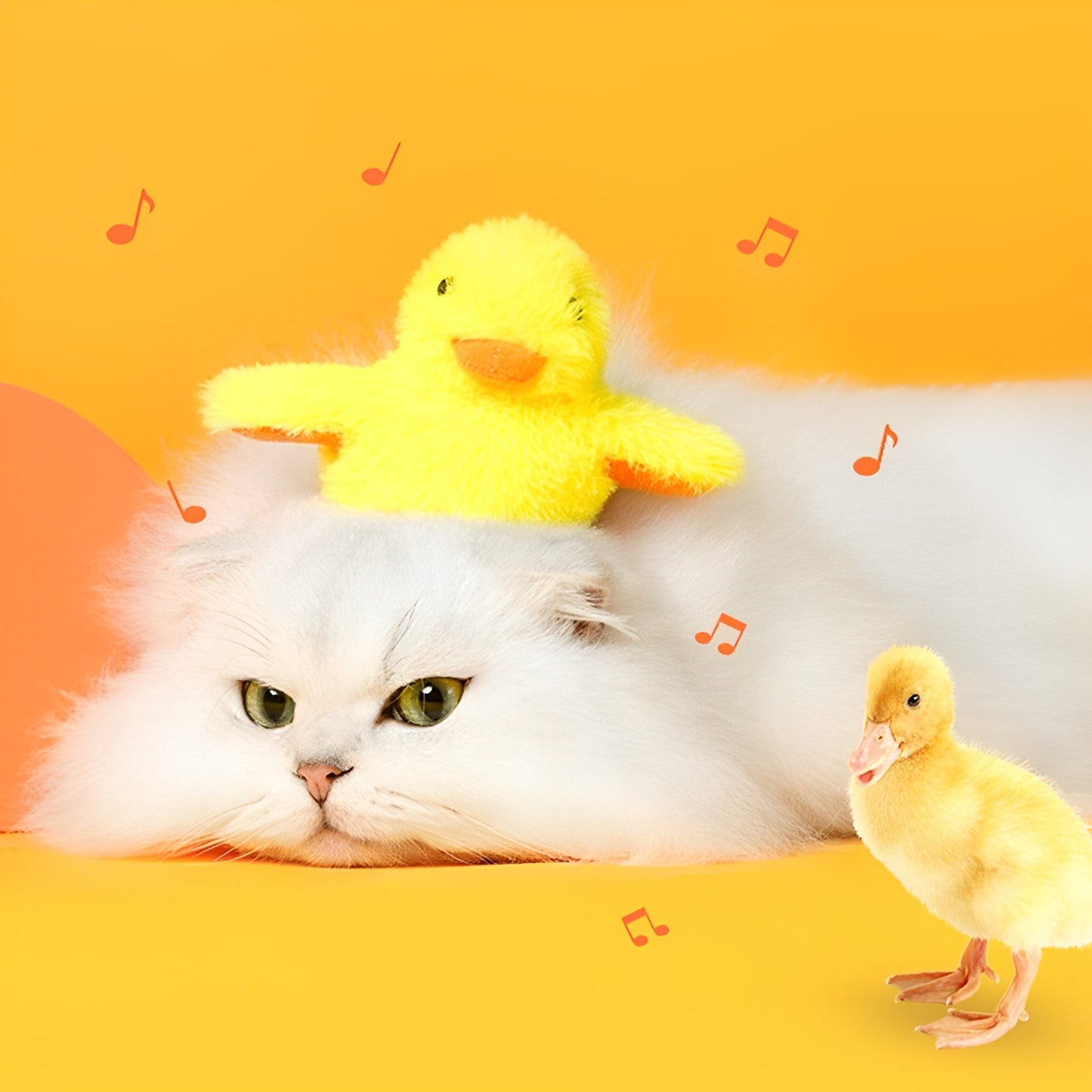 🔥Vente chaude🔥 Jouets pour chats Canard à battement rechargeable