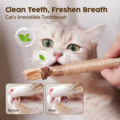 🔥Buy 2 Free 1 (3PCS)🔥Natural Silvervine Stick Cat Chew Toy