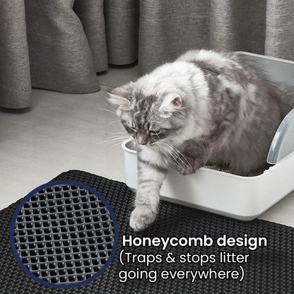 hqpet® Tapis de litière pour chat