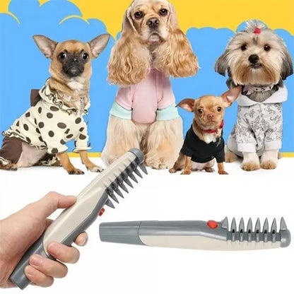 🔥BIG SALE🔥 Electric Dog Cat Comb Hair Trimming Grooming