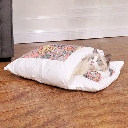 Cat Sleeping Bag Bed