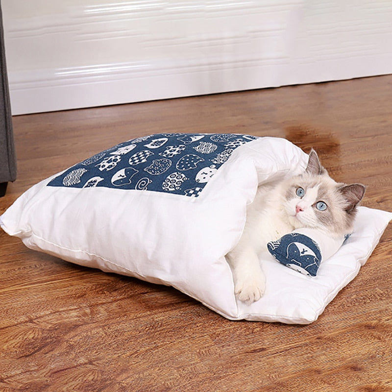 Cat Sleeping Bag Bed