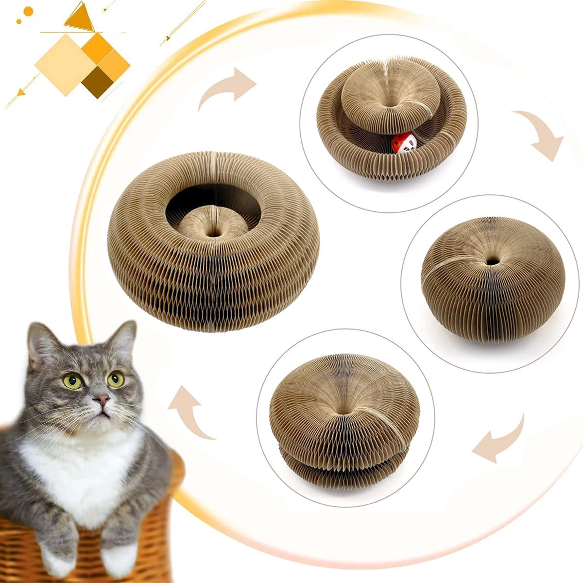 Magic Scratching Cat Toy