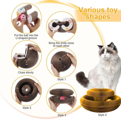 Magic Scratching Cat Toy