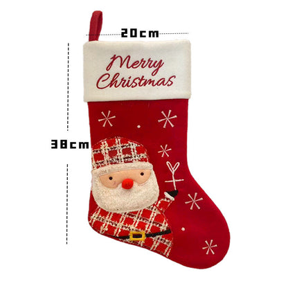 20 Inches Christmas Stockings ,Super Soft Christmas Stockings Large for Christmas Holiday Xmas Gift