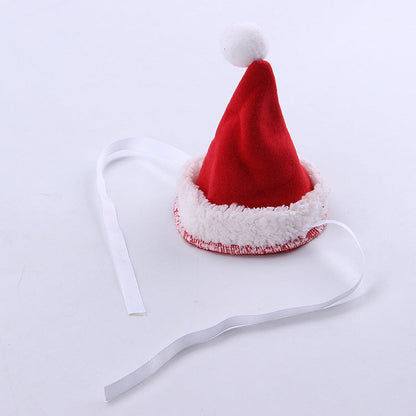 Santa Dog Costumes with Hat, Pet Dog Clothes Winter Hoodie Coat