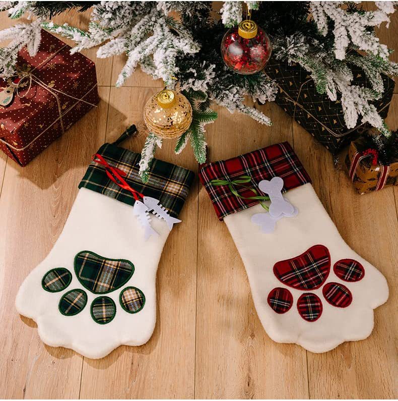 20 Inches Christmas Stockings ,Super Soft Christmas Stockings Large for Christmas Holiday Xmas Gift