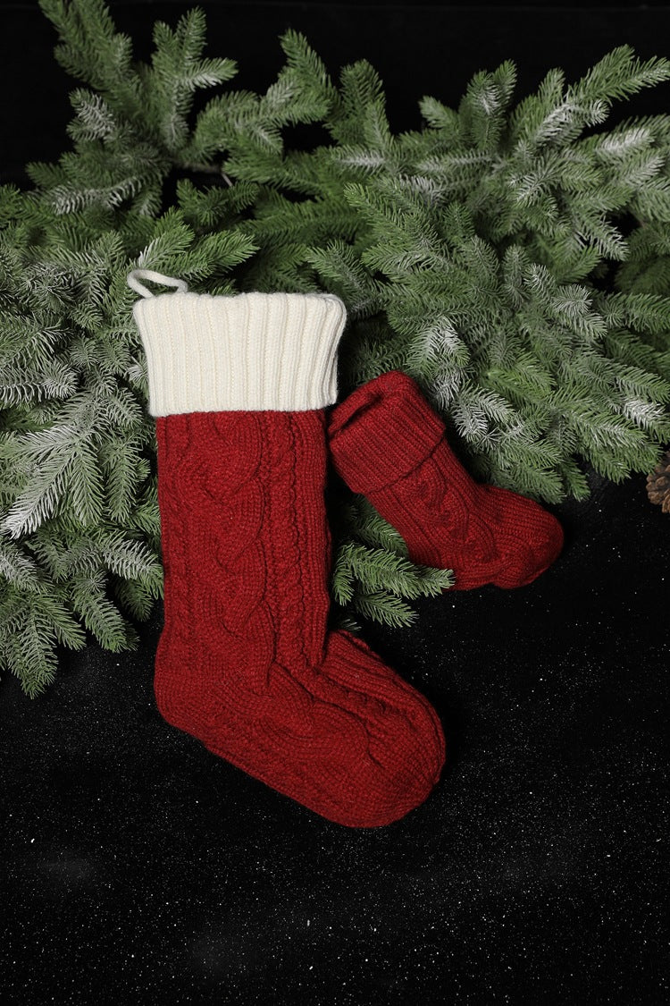 20 Inches Christmas Stockings ,Super Soft Christmas Stockings Large for Christmas Holiday Xmas Gift