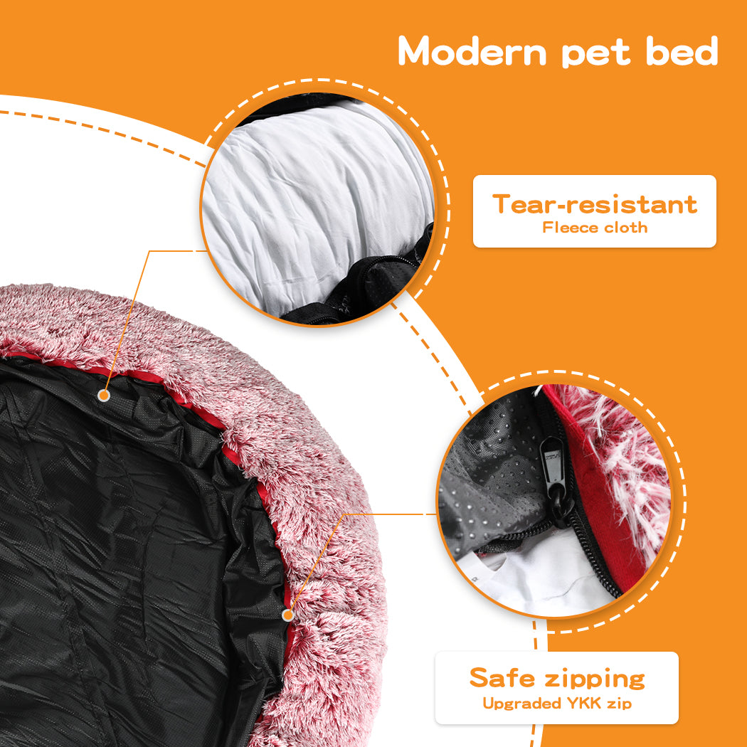 PaWz Premium Calming Pet Bed with Removable Cover