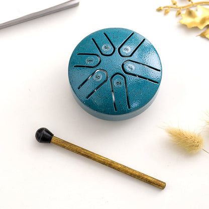 🎁 Vorweihnachtlicher Sale – 70 % RABATT 🎵 Buddha Stones Mini Steel Tongue Drum Kit (3 Zoll) 