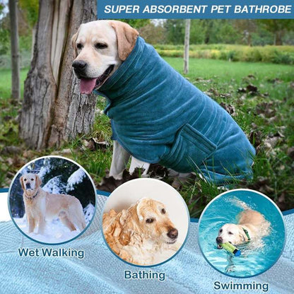 🌲Vente chaude de Noël 49 % de réduction🔥Peignoir super absorbant pour animaux de compagnie 