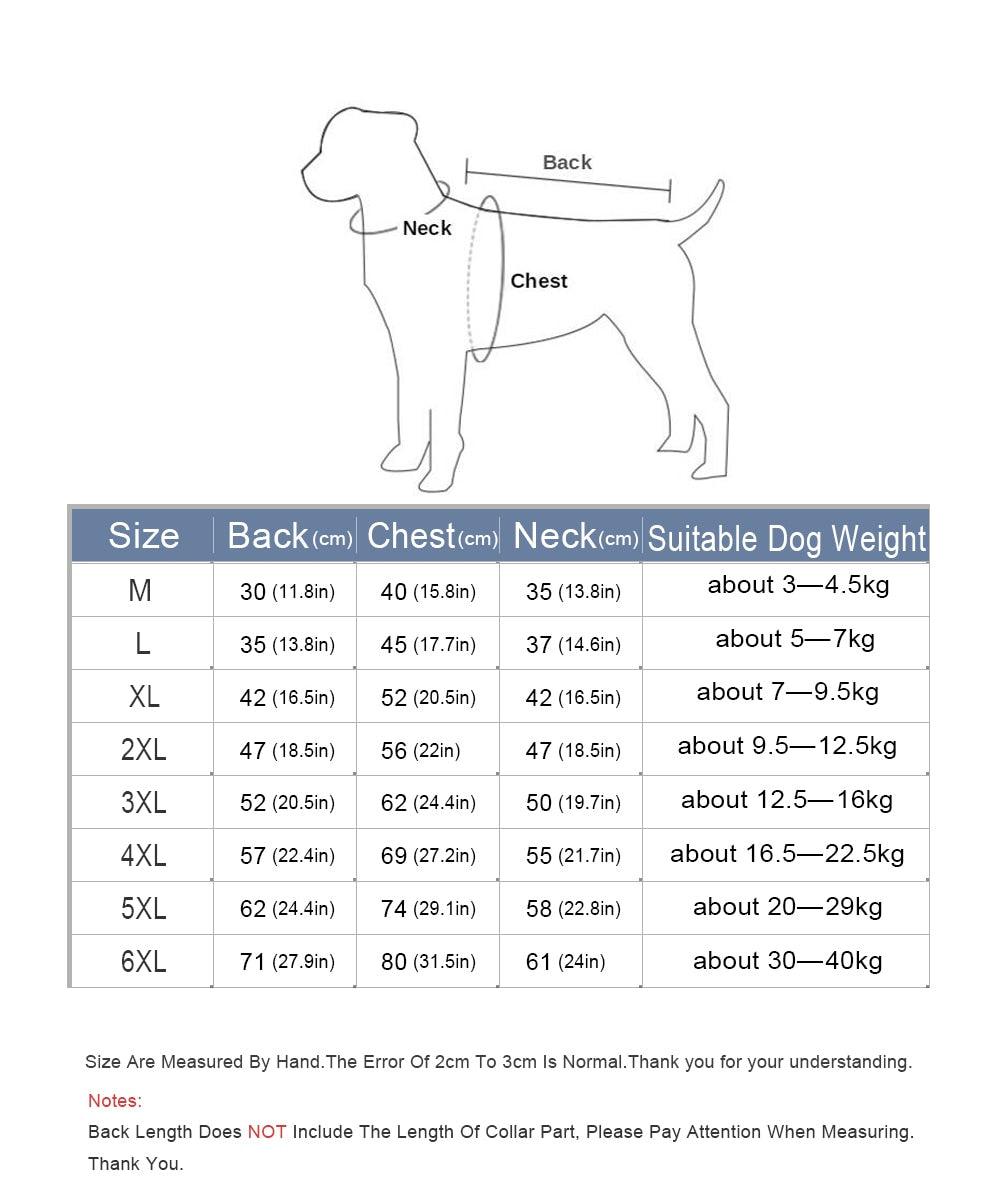 Gilet chaud et douillet pour chien