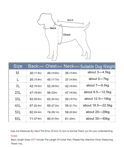 Warme und kuschelige Weste für Hunde