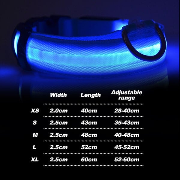 🔥LAST DAY 70% OFF - LED Night Safety Pet Collar