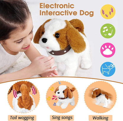 (🎁2023-Christmas Hot Sale🎁)Plush Puppy Toy Electronic Interactive Pet Dog - BUY 2 FREE SHIPPING