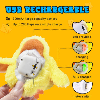 🔥Hot Sale🔥 Cat Toys Rechargeable Flapping Duck