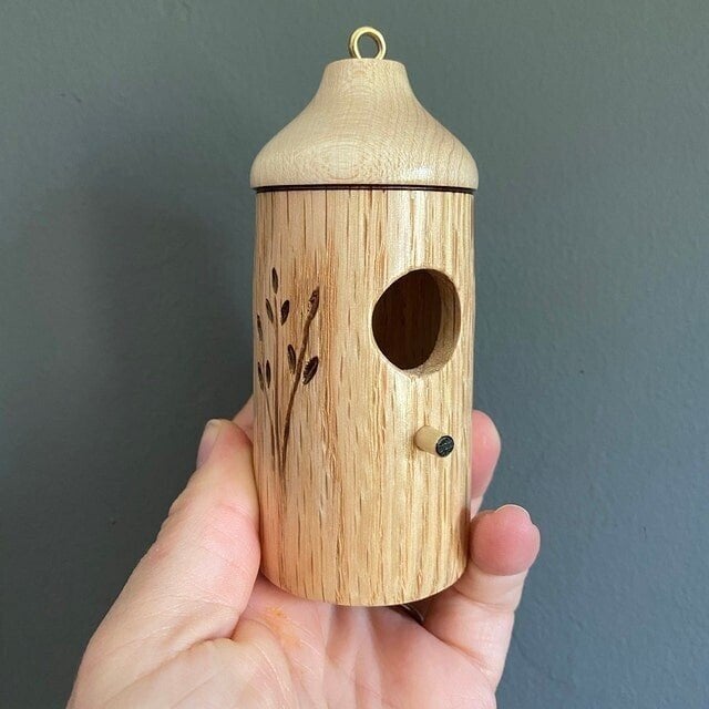 Vente du dernier jour 70 % de réduction💕Maison de colibris en bois-cadeau pour les amoureux de la nature 