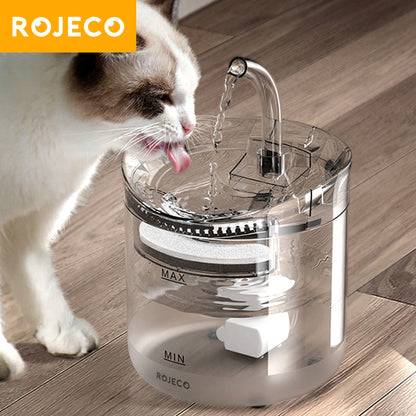 ROJECO Katzenbrunnenfilter automatisch