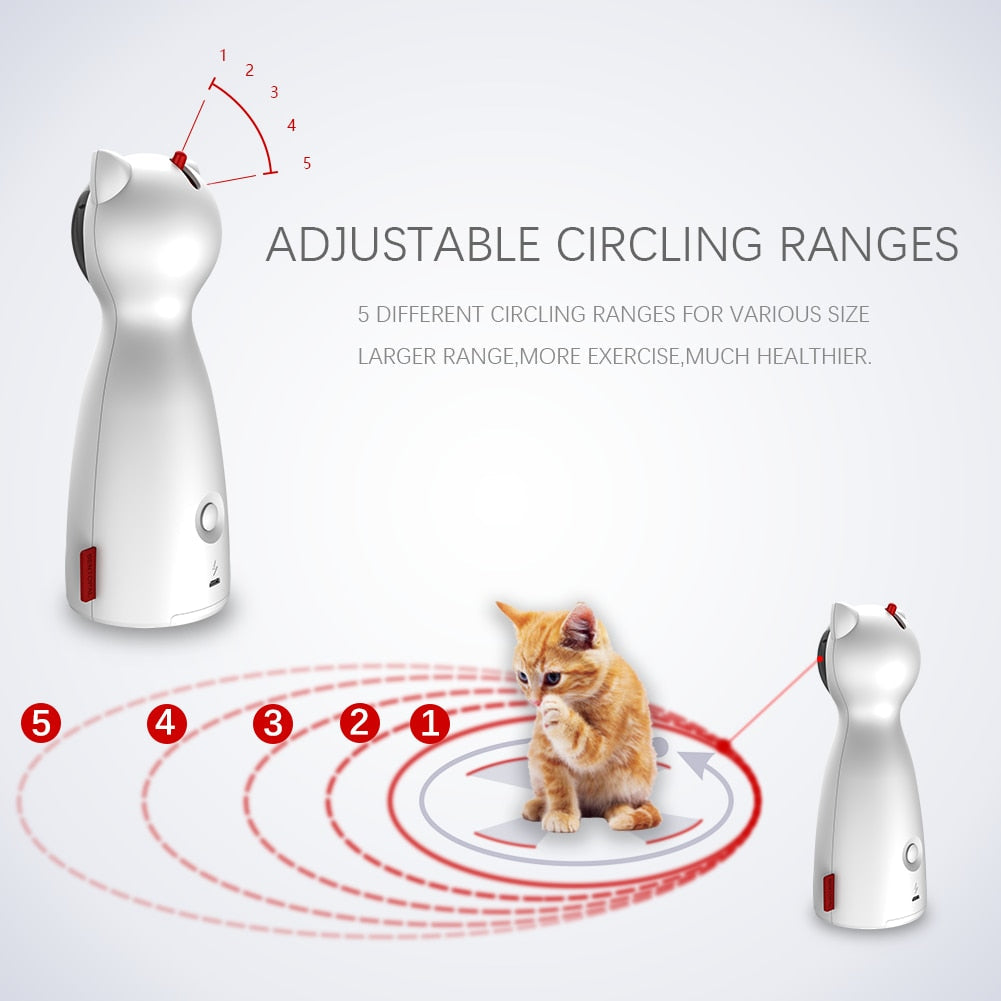 Automatic Cat Toys Interactive Smart Pet LED laser