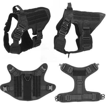 Tactical Military Dog Harness for Large Dogs