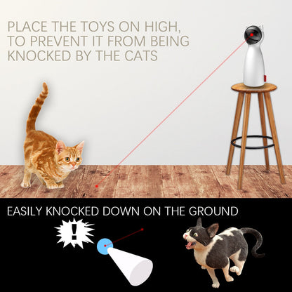 Automatic Cat Toys Interactive Smart Pet LED laser