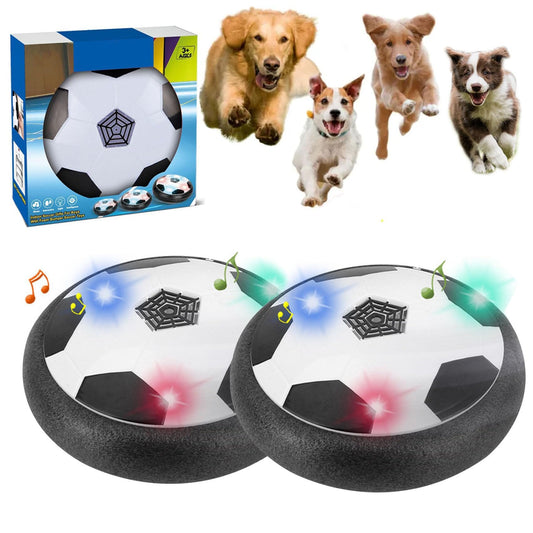 Pet Skateboard Flying Saucer Ball With Light