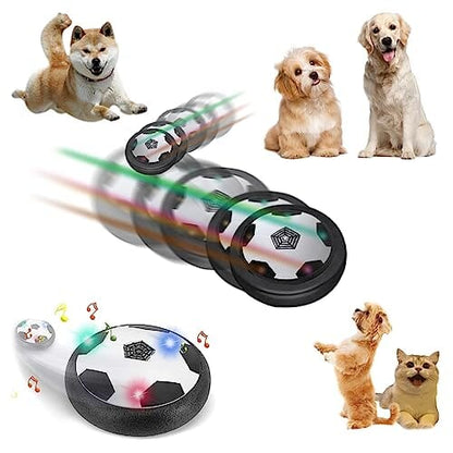 Pet Skateboard Flying Saucer Ball With Light